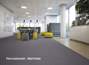 Percussionist Carpet Tiles